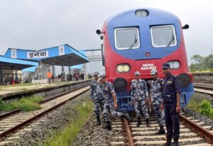 रेल्वे ट्य्राकको क्षमता जाँच सम्पन्न