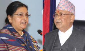 राष्ट्रपति र विपक्षी नेताबीच भेटघाट