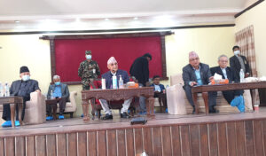 एमाले केन्द्रीय कमिटीको बैठक सकियो,