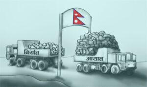 व्यापार घाटा १२ खर्ब