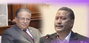 प्रचण्ड र विप्लवबीच भेटवार्ता,