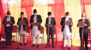 गण्डकीमा नवनियुक्त ६ मन्त्रीले लिए शपथ
