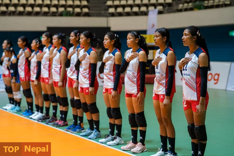 माल्दिभ्सलाई हराउँदै नेपाल १९ वर्षमुनिको भलिबल च्याम्पियनसिपको फाइनलमा