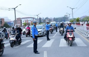 ट्राफिक कारबाहीबाट एकैदिन २१ लाख ४० हजार जरिवाना सङ्कलन